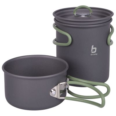 Bo-Camp - Cookware Set - Explorer - 2 Pieces - Hard Anodized