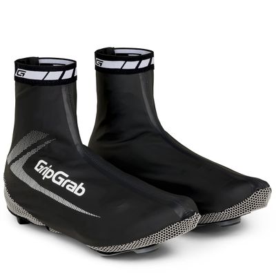 GripGrab RaceAqua Waterproof Road Bike Rain Aero Overshoes Windproof Cycling Shoe-Covers Sleek Tight Fitting Gaiters