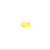 Bohning Classic Nock (100 Count), Yellow, 11/32-Inch view 2