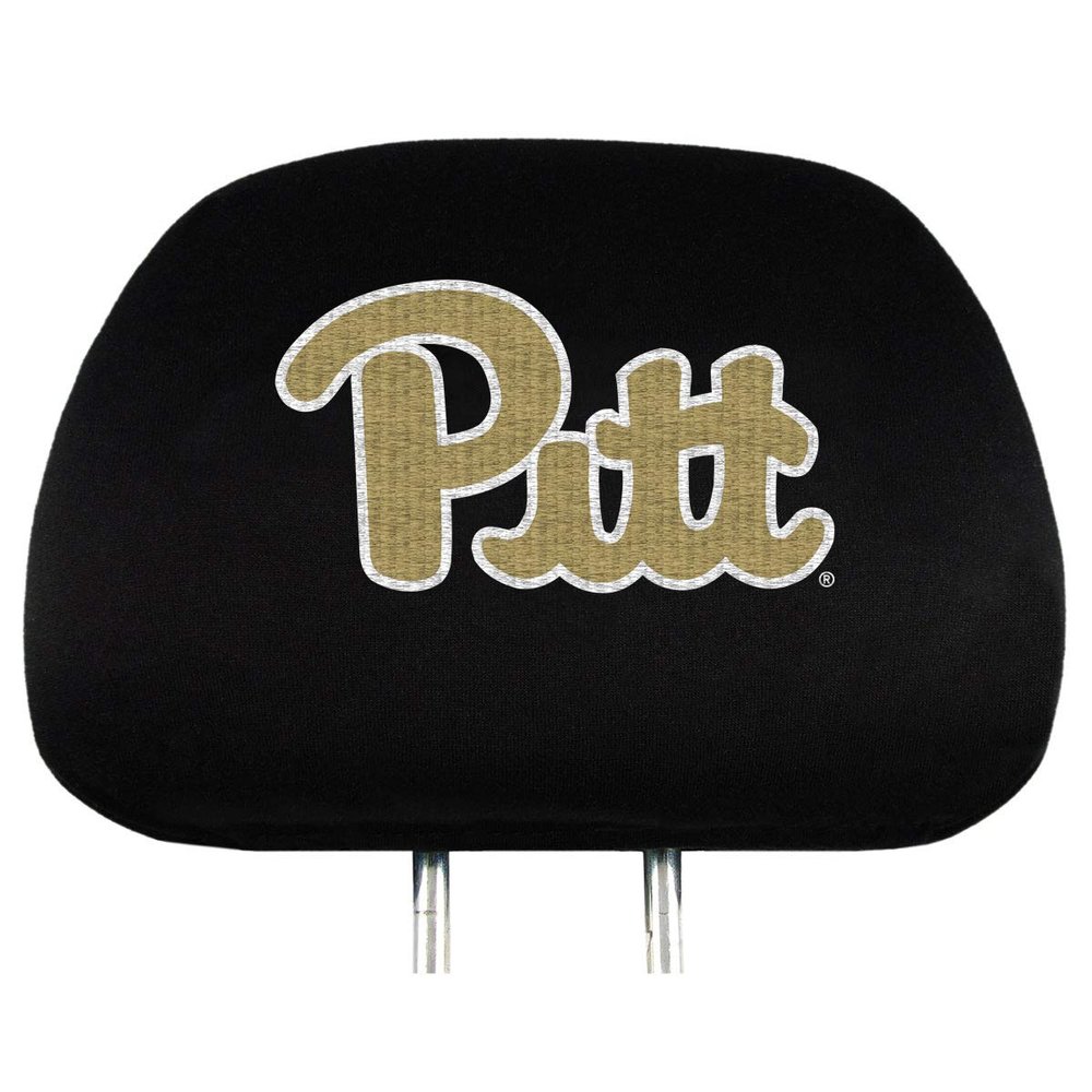 University of Pittsburgh Head Rest Cover Set