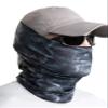 Aqua Design Fishing Hunting Masks Neck Gaiter: Men and Youth UPF 50+ Sun Mask Protection: Camo Face Cover Balaclava Bandana: Black Water size Large view 1