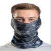 Aqua Design Fishing Hunting Masks Neck Gaiter: Men and Youth UPF 50+ Sun Mask Protection: Camo Face Cover Balaclava Bandana: Black Water size Medium view 2
