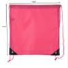 Mato & Hash Drawstring Bulk Bags Cinch Sacks Backpack Pull String Bags | 15 Colors | 1PK-100PK Available view 2