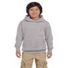 Hanes Youth Comfortblend Ecosmart Pullover Hood (Light Steel) (XL) view 2