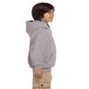 Hanes Youth Comfortblend Ecosmart Pullover Hood (Light Steel) (XL) view 4