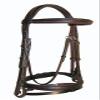 Comfort Padded Flash Bridle 3/4" Hunt Weight - black - extra full view 1