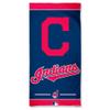 MLB Cleveland Indians Fiber Beach Towel, 9lb/30 x 60 view 1