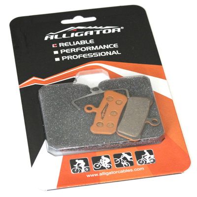 Alligator Organic MTB Bike Disc Brake Pads for AVID XO Trail / 7 Trail / 9 Trail/SRAM Guide (1 Pair)