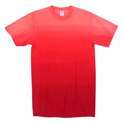 99 Gildan Tie-Dye Unisex Ombre Tee - Cardinal - Xx-Large