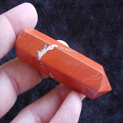 Car5018 Red Jasper Massage Wand Nice!!