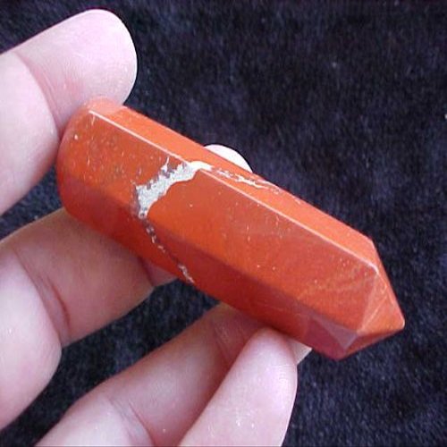 Car5018 Red Jasper Massage Wand Nice!!