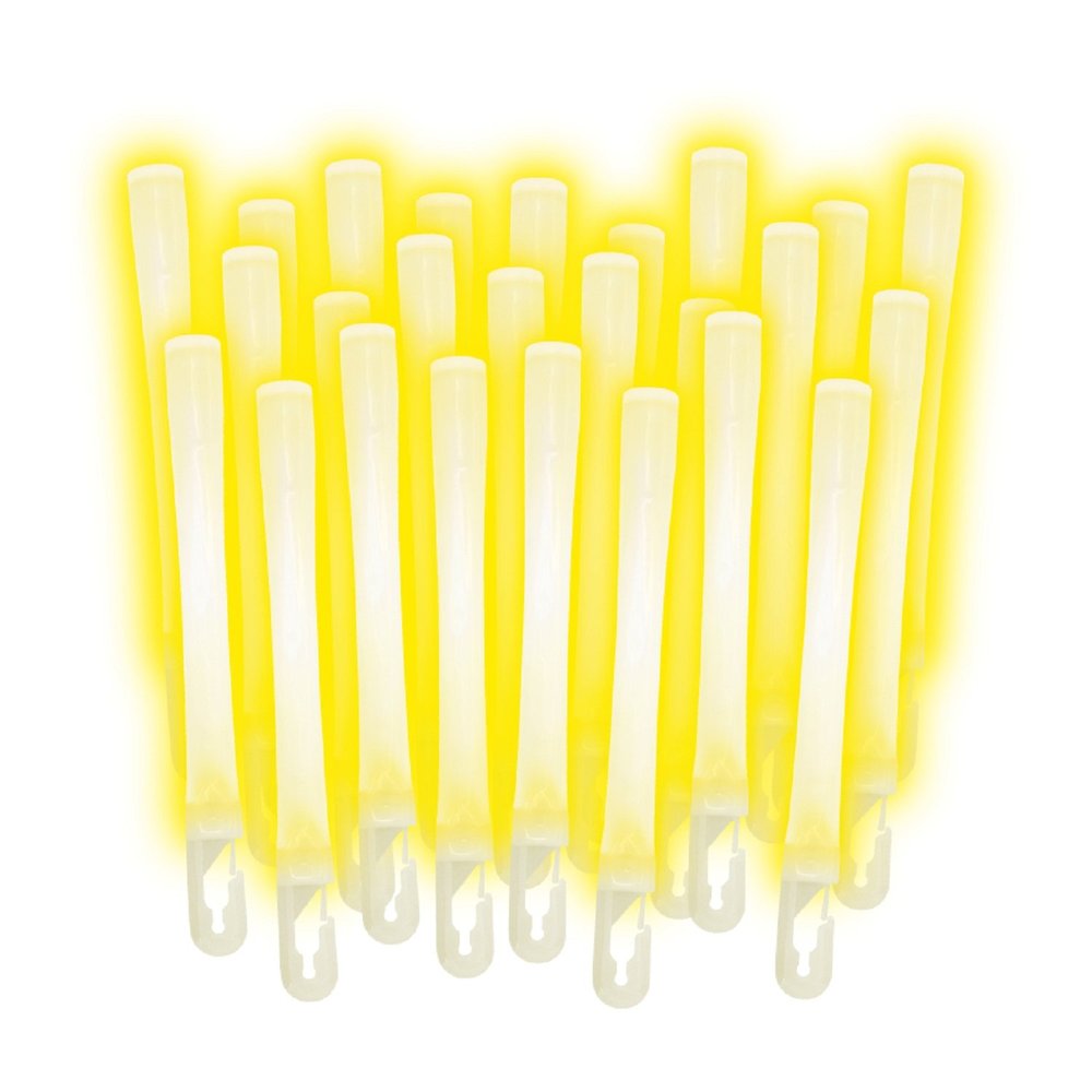 Lumica Light Super Bright Yellow Daisenko Arc Glowsticks One Box (25 Pieces)
