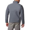 Columbia Men's Ascender Softshell Front-Zip Jacket, Graphite, 4X view 4