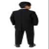 Spring Notion Boys' Black Classic Tuxedo with Tail Small / 3-6 Months view 2