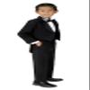 Spring Notion Boys' Black Classic Tuxedo with Tail Small / 3-6 Months view 3