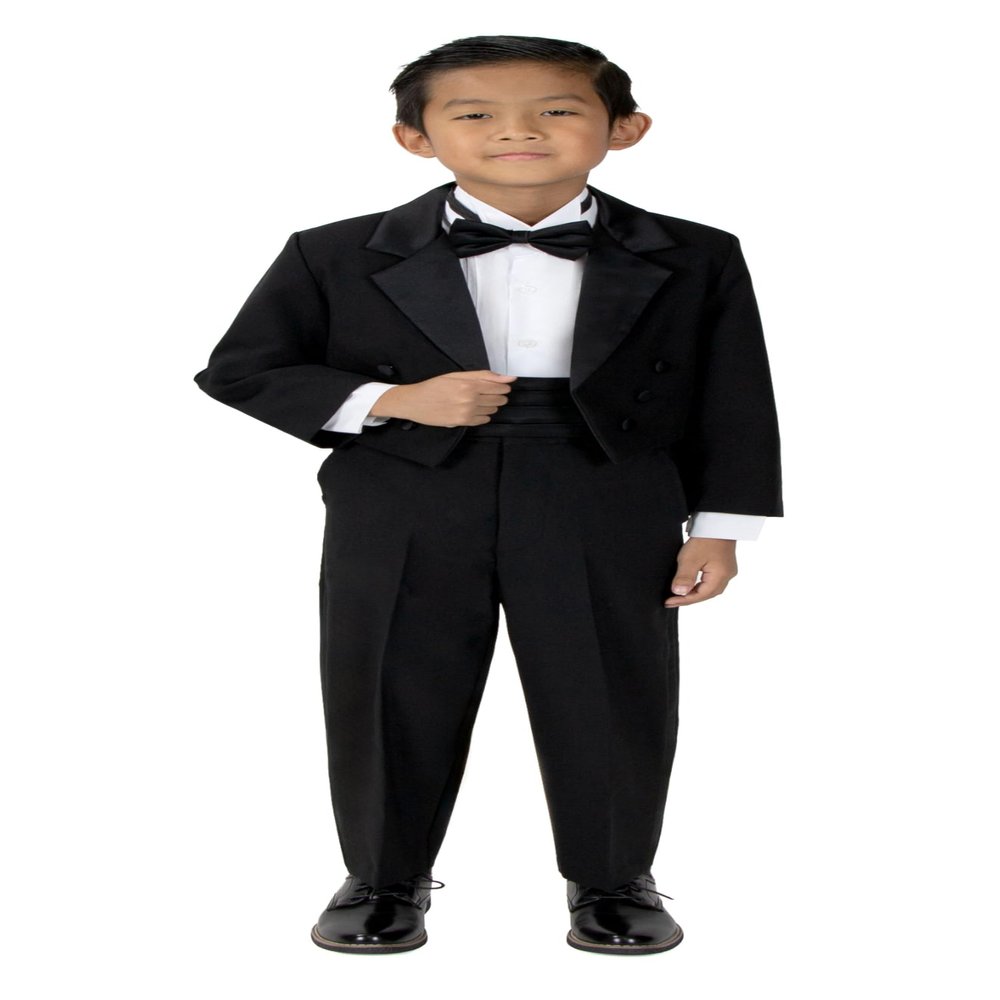 Spring Notion Boys' Black Classic Tuxedo with Tail Extra Large /18-24 Months