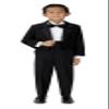 Spring Notion Boys' Black Classic Tuxedo with Tail Extra Large /18-24 Months view 1