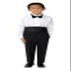 Spring Notion Boys' Black Classic Tuxedo with Tail Extra Large /18-24 Months view 4