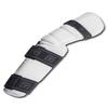 Mooto Taekwondo Arm & Elbow Protector Black and White TKD Gear WTF Approved XS to XL (White, 2.S(4.39-4.98ft or 134-152cm)) view 3