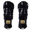 Mooto Taekwondo Arm Elbow Protector Guard Gear Gym MMA White/Black WTF Approved XS to XL (Black, 1.XS(3.81-4.39ft or 116-134cm)) view 1