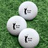 Exposures Custom White Golf Balls Set of 6 - Gifts for Birthdays, Stocking Stuffers, Party Favors - Men's Golf Design view 2