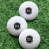 Exposures Custom White Golf Balls Set of 6 - Gifts for Birthdays, Stocking Stuffers, Party Favors - Over The Hill Design view 2