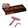 Bones Reds Bearings + Skate T-Tool + Spacers (Pink) view 1