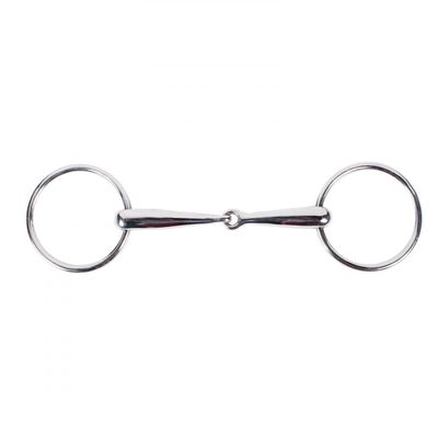 HORZE Jointed Loose Ring Snaffle Bit - 5 3/4