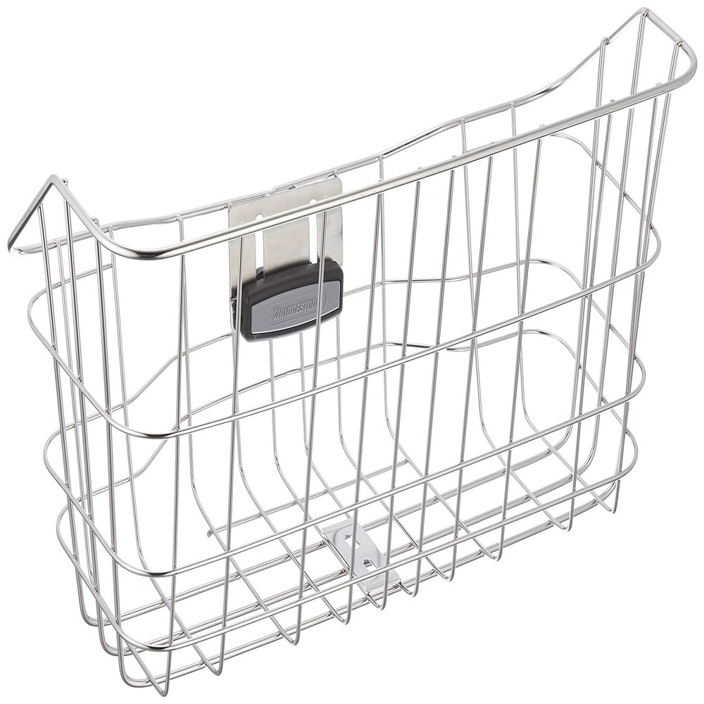 Bridgestone BK-AP F761040SU Business Bag Basket, Stainless Steel