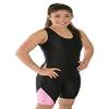 Matman Womens Delta Singlet Black W Pink view 2