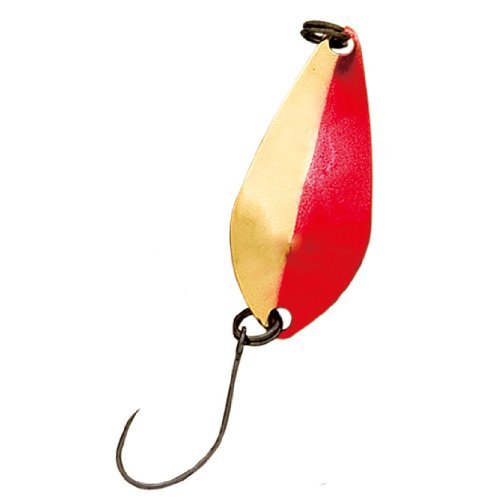 SHIMOTSUKE Lure Latta Spoon, 0.05 oz (1.5 g), 7 Red Gold