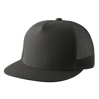 2040USA Yupoong Classic Two Tone Trucker Snapback Hat - 6006 by Flexfit (One Size, Charcoal)