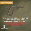 Recover CC3 H 1911 Grip & Rail System, Desert Sand, Universal view 4