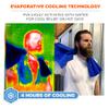Ergodyne Chill Its 6602 Cooling Towel, Long Lasting Cooling Relief,Lime 29.50" x 0.50" view 2