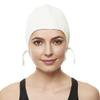 Beemo Swim Cap Women Chin Strap Swimming Caps- White view 2