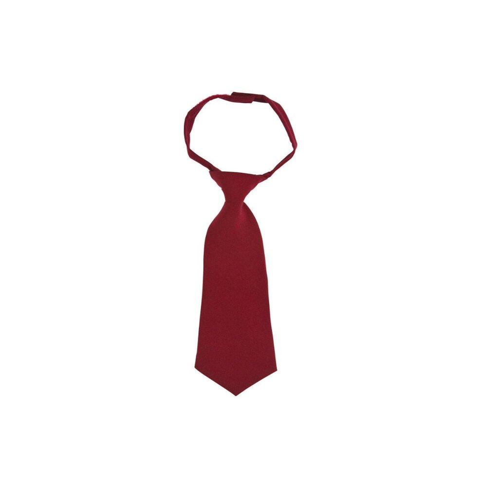 French Toast Boys School Uniforms Adjustable Solid Color Tie 14-20 Red