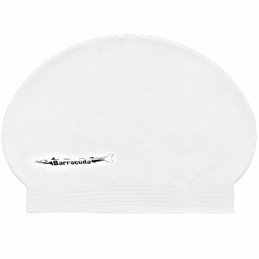 Barracuda Latex Swim Cap - White