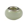 Universal Glass Bead White Cat's Eye view 1