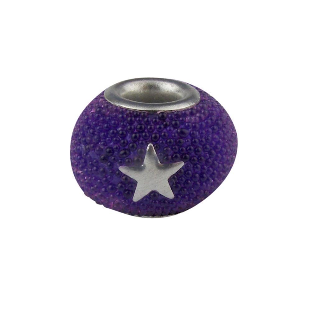 Universal Purple Clay with Star Bead