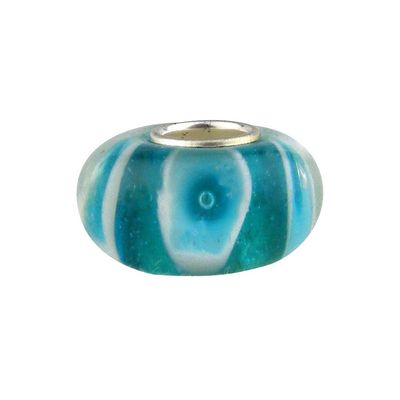 Universal Glass Bead Teal Design