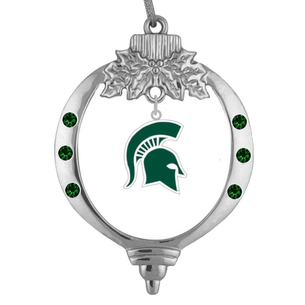 Michigan State Spartan Christmas Ornament
