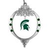 Michigan State Spartan Christmas Ornament view 1