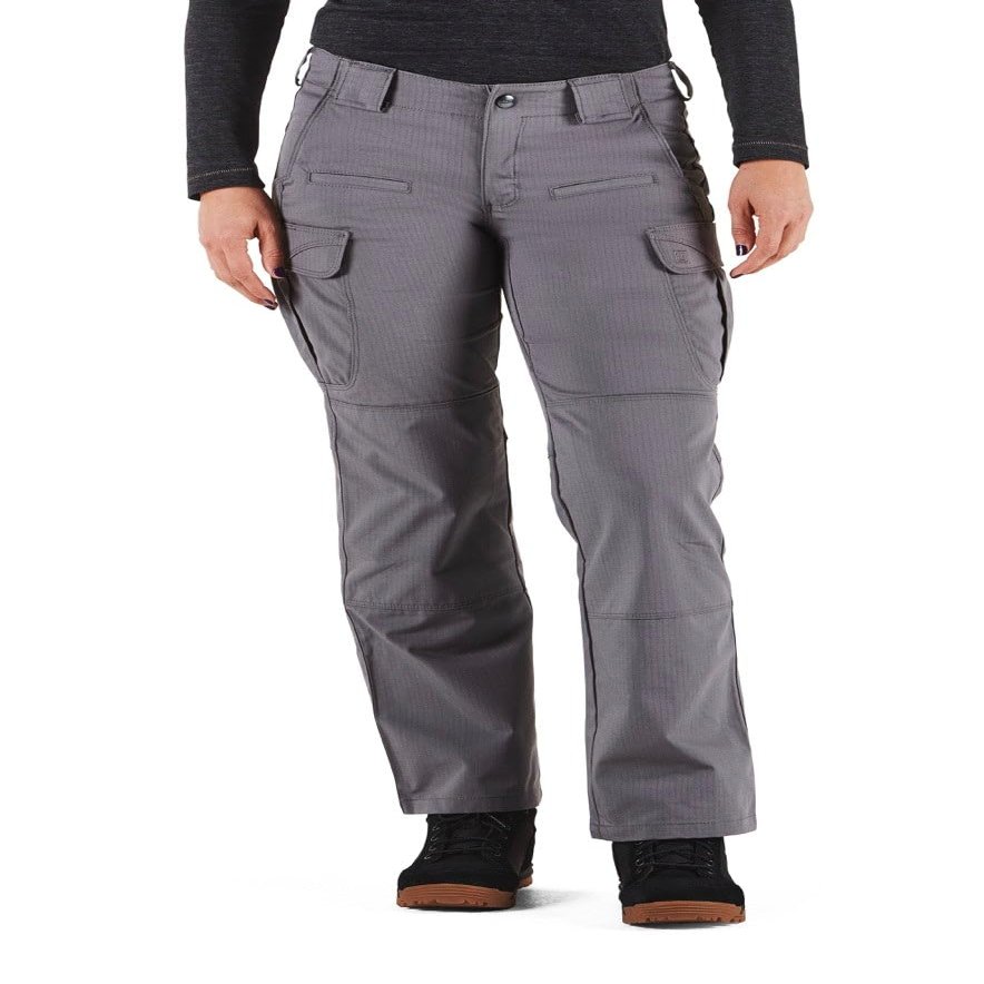 5.11 Tactical Women's Stryke Pants, Regular Fit, Gusseted, 12 Pockets, Style 64386, Storm, Women's 20 Long