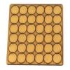 4Ground 50 x 100mm Rectangle Bases - Tan (Primed) view 1