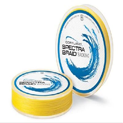 Cortland Gel Spun Fly Line Backing - 300 Yards (30 LB, Hi-Vis Yellow)