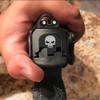 BASTION Laser Engraved Rear Cover Slide Back Plate for Smith & Wesson M&P M2.0 9mm/.40 Cal/45 ACP Full Size ONLY Skull view 4