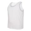 Unisex Jersey Tank - White Fleck Tri-Blend - Medium view 1