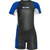 BARE Manta Kid's Wetsuit, Shorty, 2mm: Provides Warmth, Durable, Comfortable fit - Blue 12 view 1