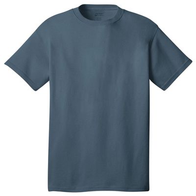 Port & Company - Core Cotton Tee. PC54 Steel Blue