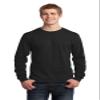 Port & Company Long Sleeve 5.4-oz. 100% Cotton T-Shirt. PC54LS, Jet Black XL view 1